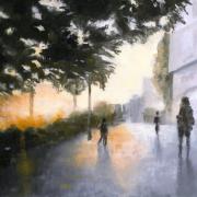 Issy les Moulineaux , soir d'été